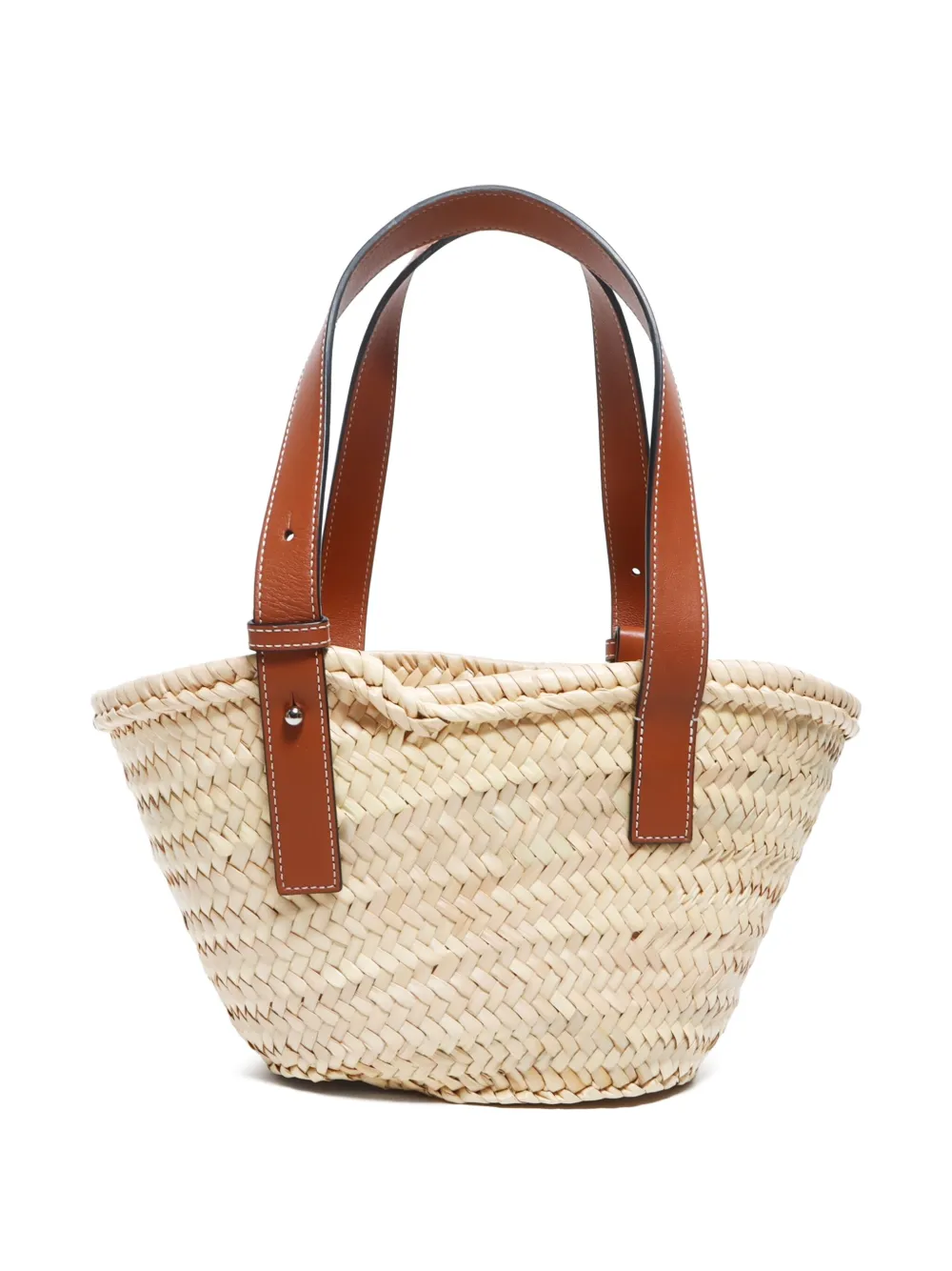 Loewe Pre-Owned 2010-2023 kleine raffia shopper - Beige