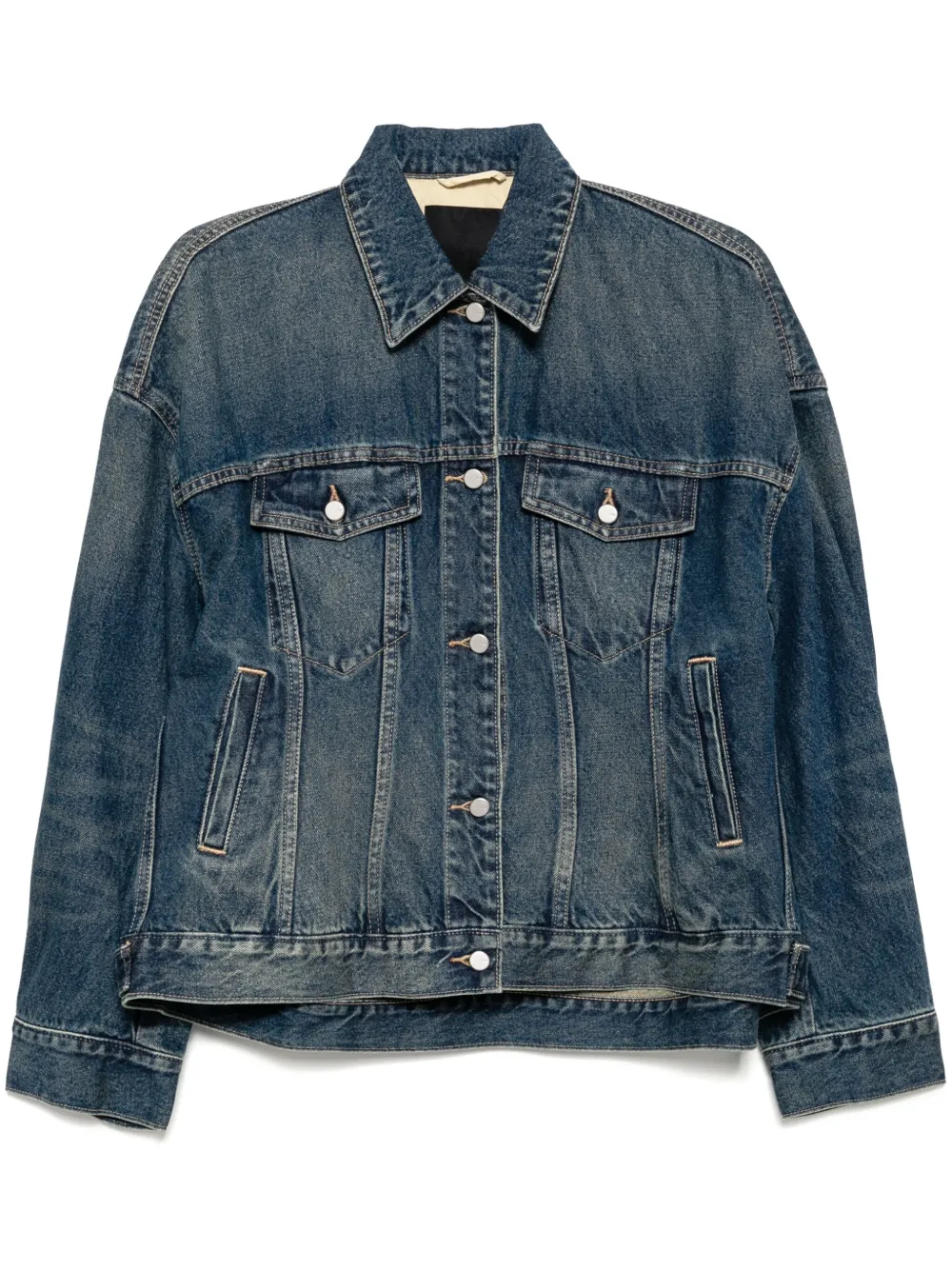 button-up denim jacket