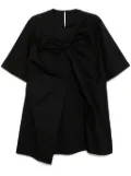 JNBY bow-detail dress - Black