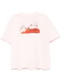 JNBY graphic-print T-shirt - Pink