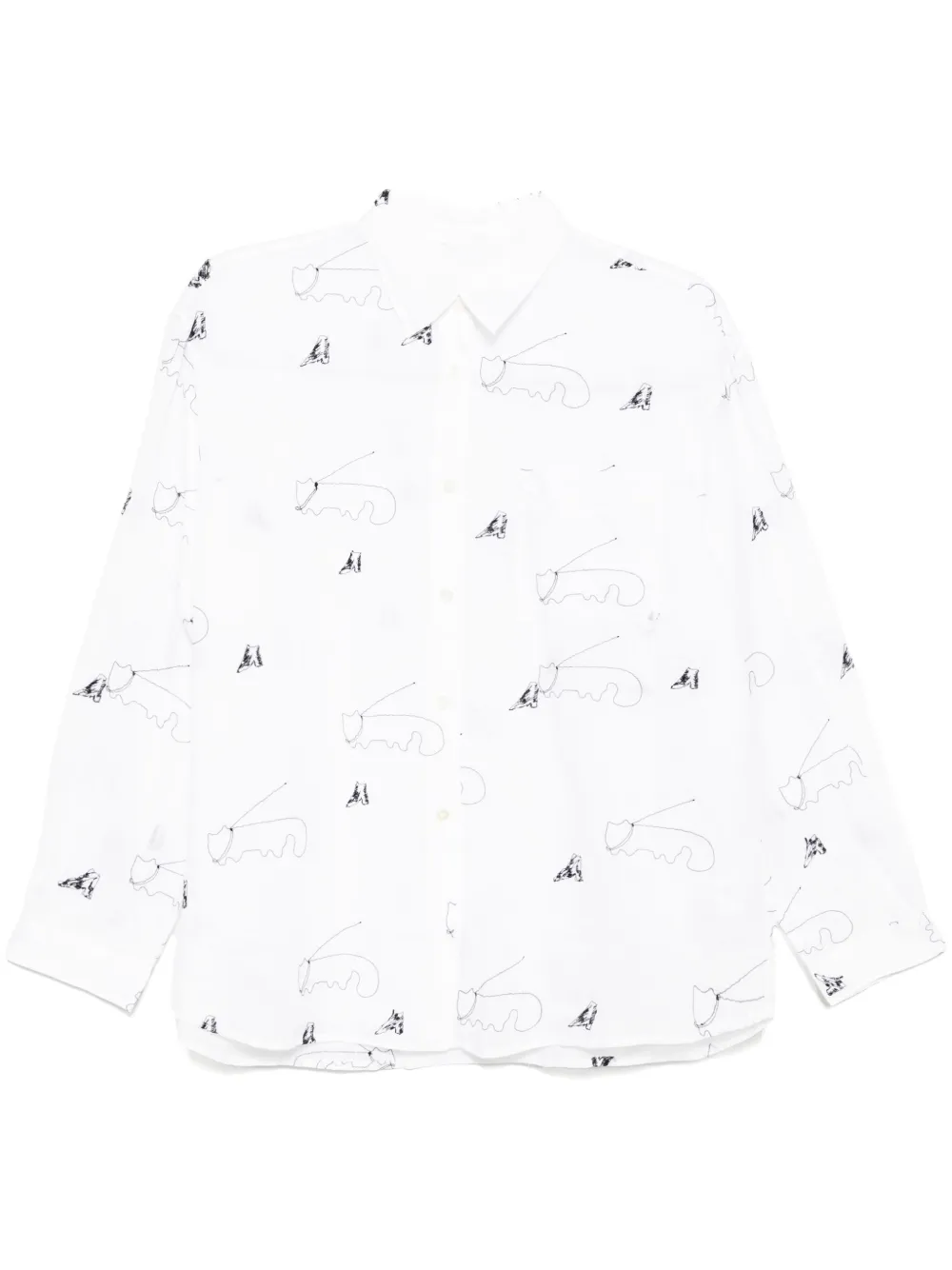embroidered shirt