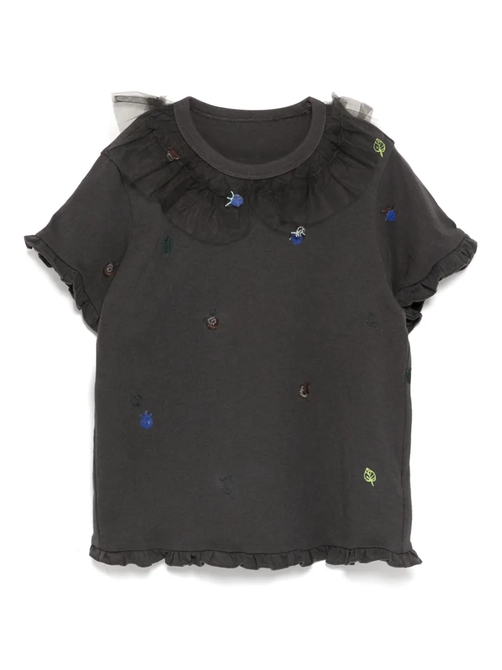 jnby by JNBY embroidered T-shirt | Grey | Image 1