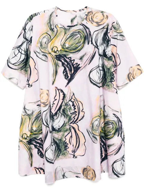 JNBY graphic-print dress