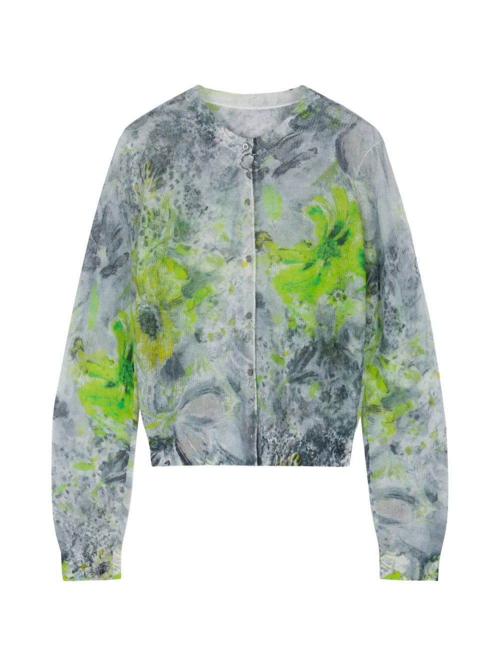 JNBY Cardigan con effetto jacquard - Verde