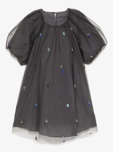 jnby by JNBY vestido oversize bordado