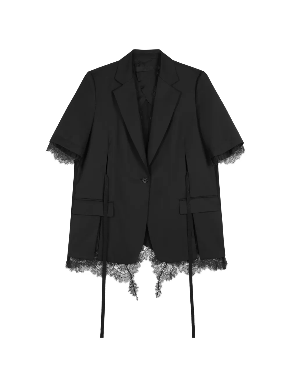 JNBY Blazer met enkele rij knopen Zwart