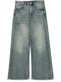 JNBY bead-embellished jeans - Blue