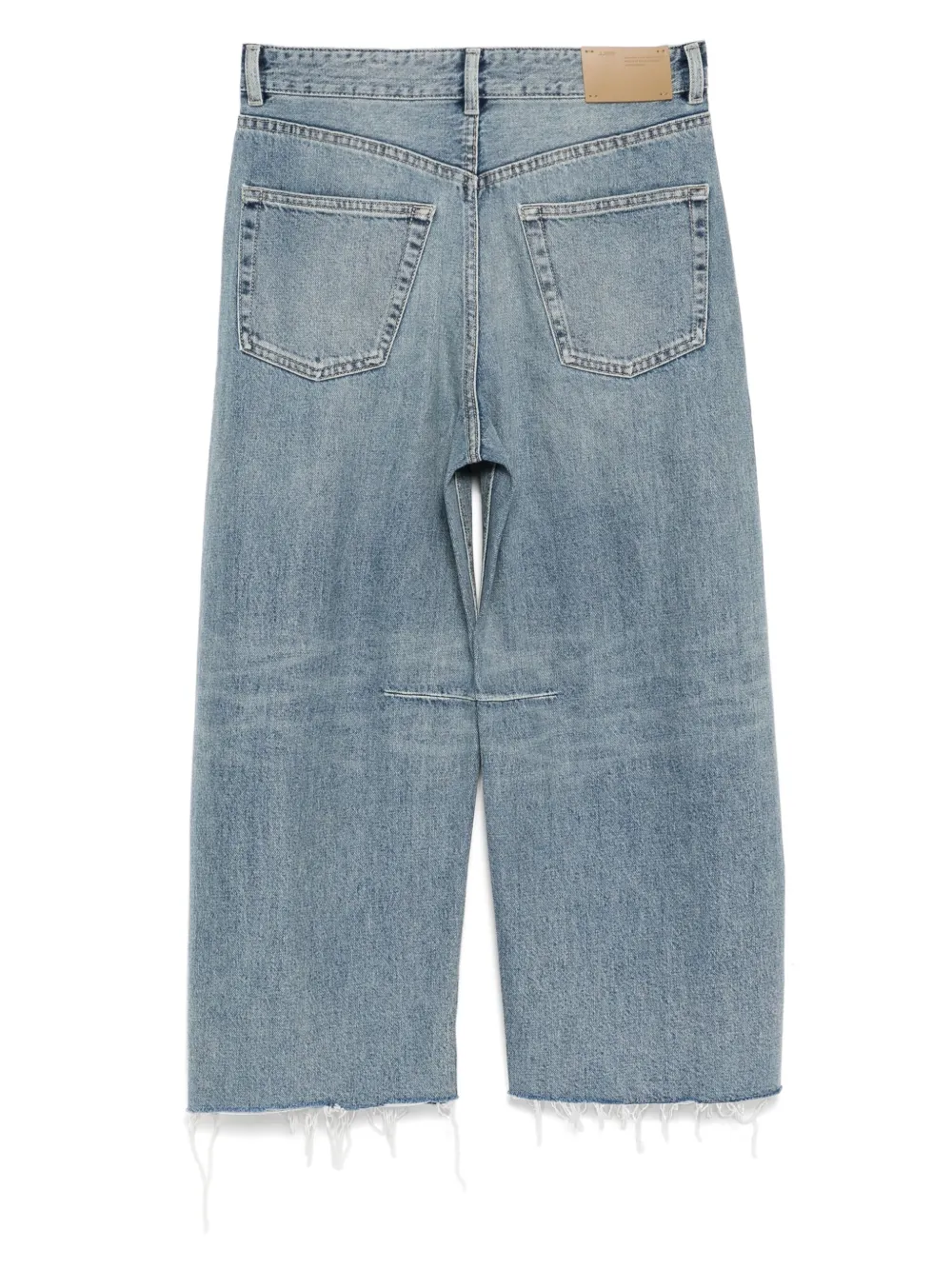 JNBY Jeans met franje en toelopende pijpen - Blauw