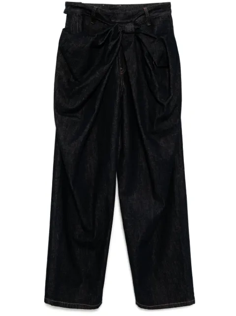 JNBY bow-detail jeans