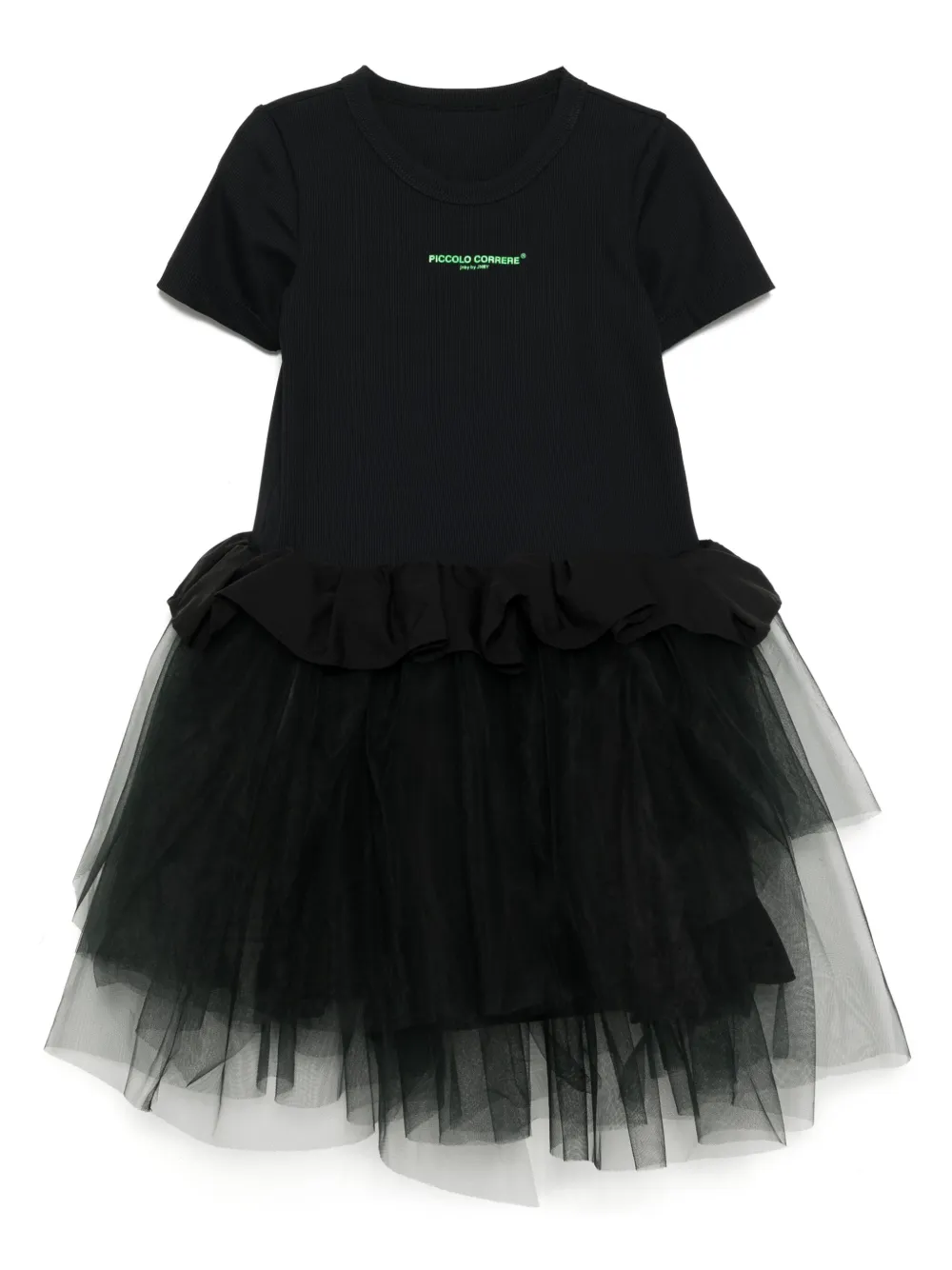 jnby by JNBY robe mi-longue à manches structurées | noir | Image 1