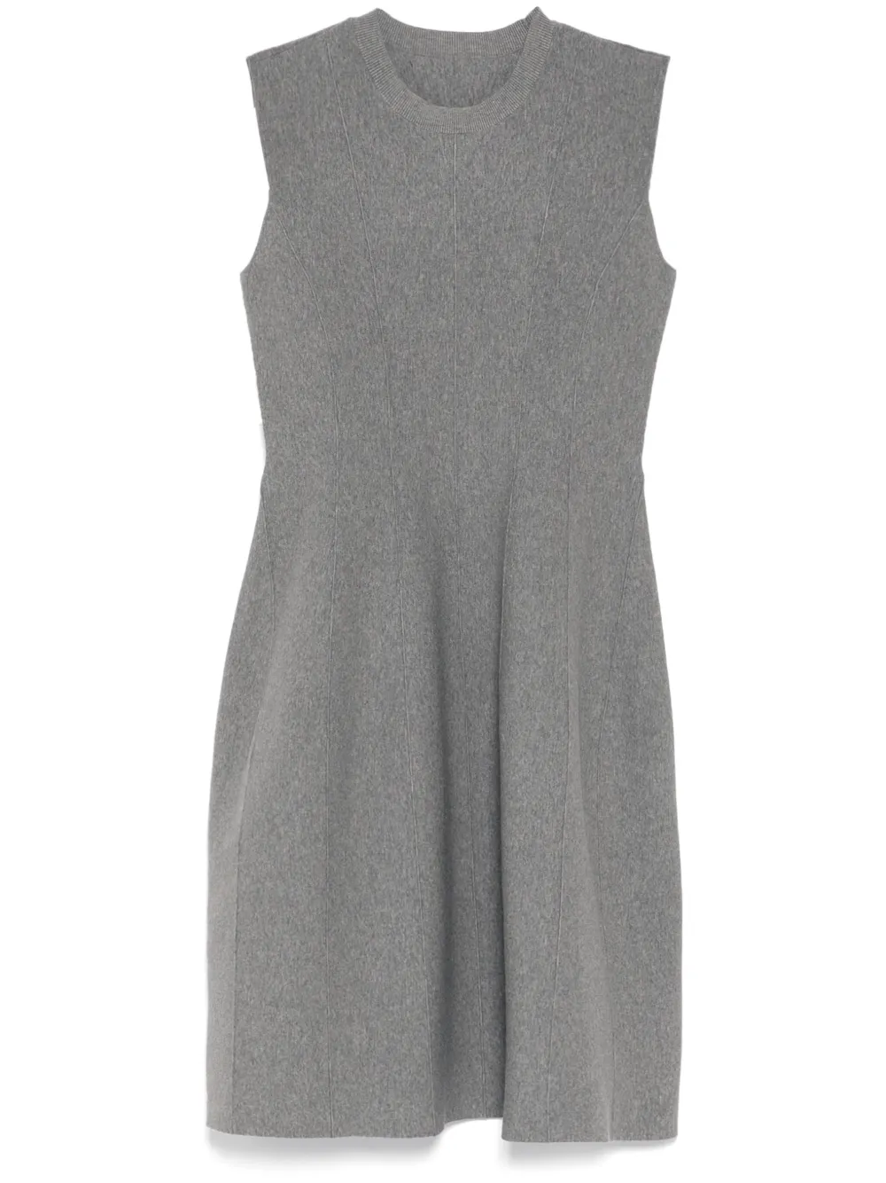 sleeveless x-type dress