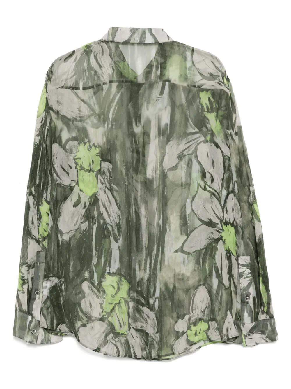 JNBY Blouse met bloemenprint - Groen