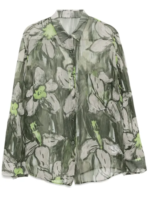 JNBY playera con estampado floral