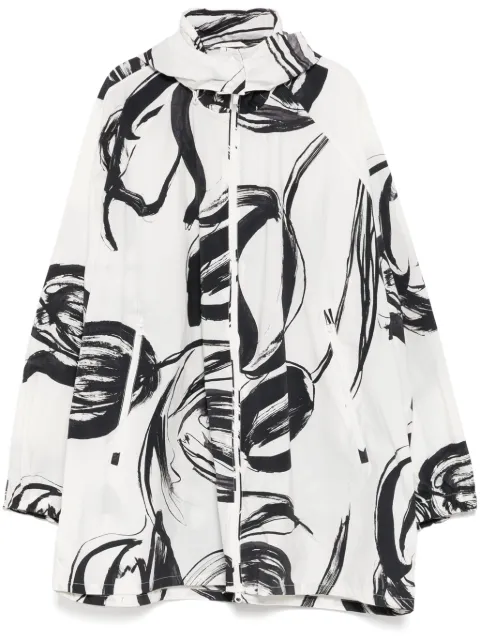 JNBY graphic-print windbreaker