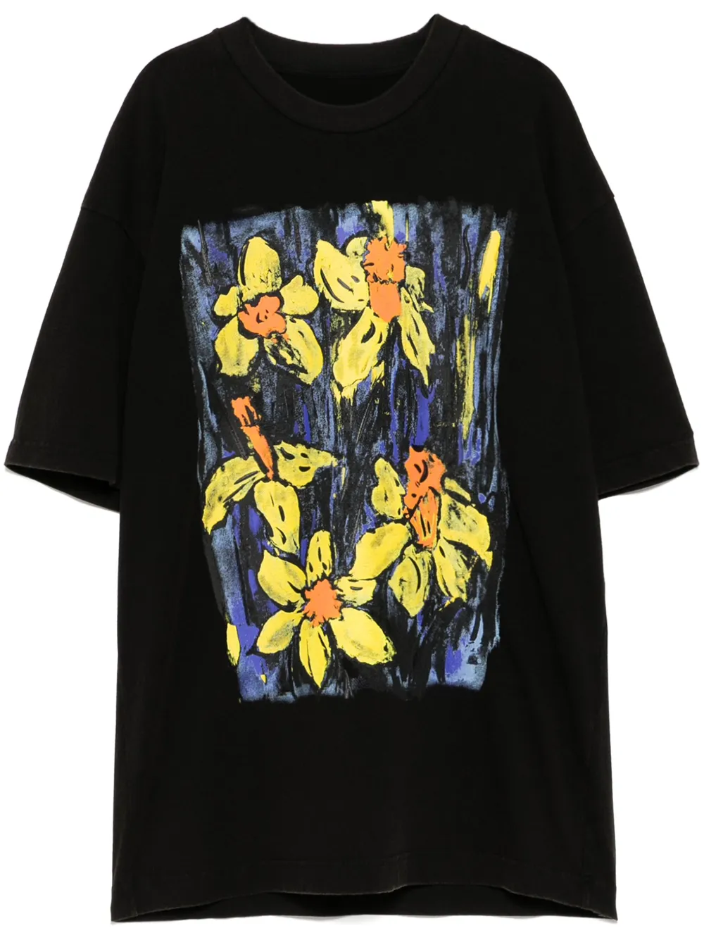 JNBY graphic-print T-shirt | Black | Image 1