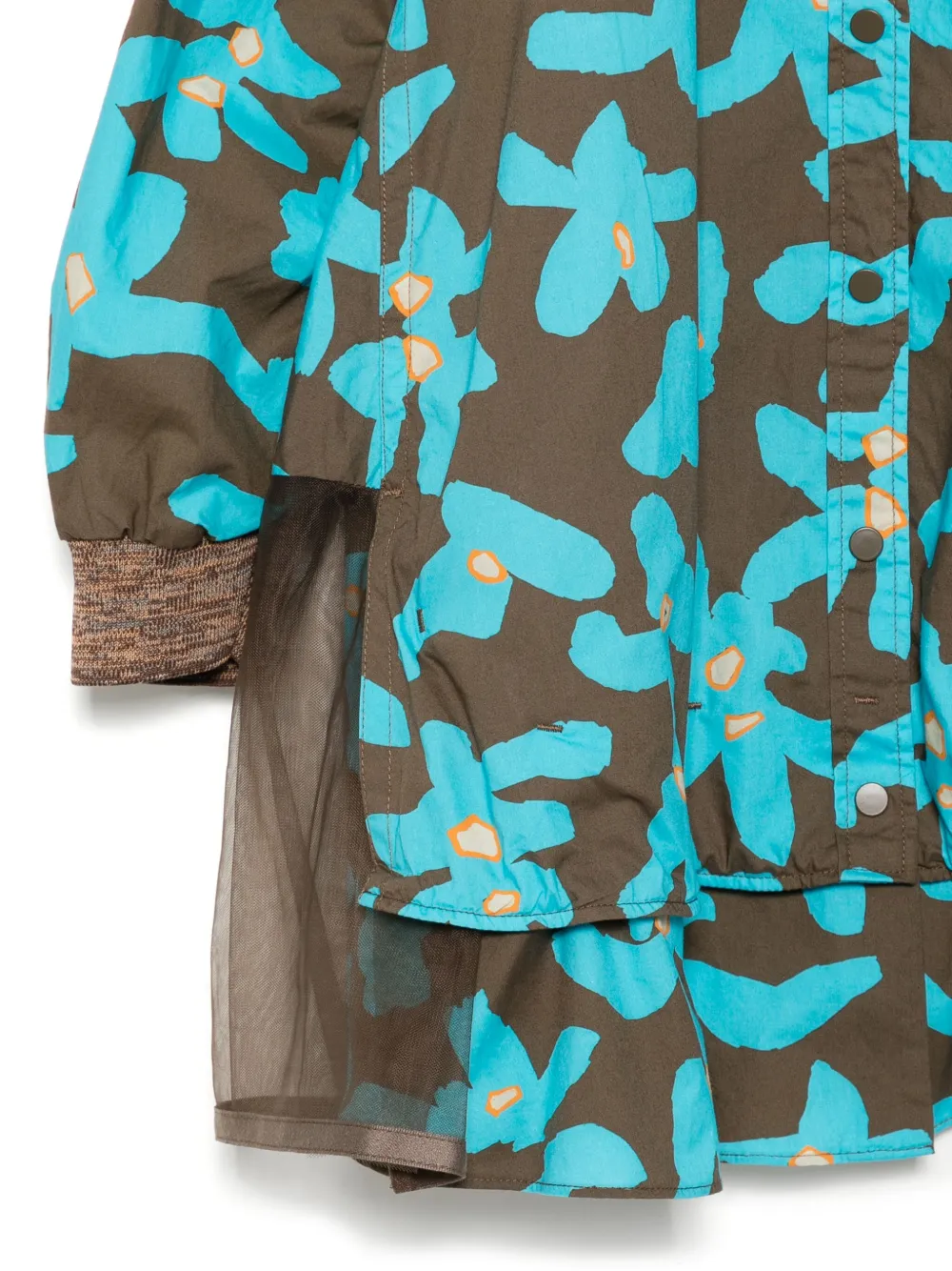 jnby by JNBY Jurk met print Bruin