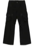 JNBY curled edge cargo trousers - Black