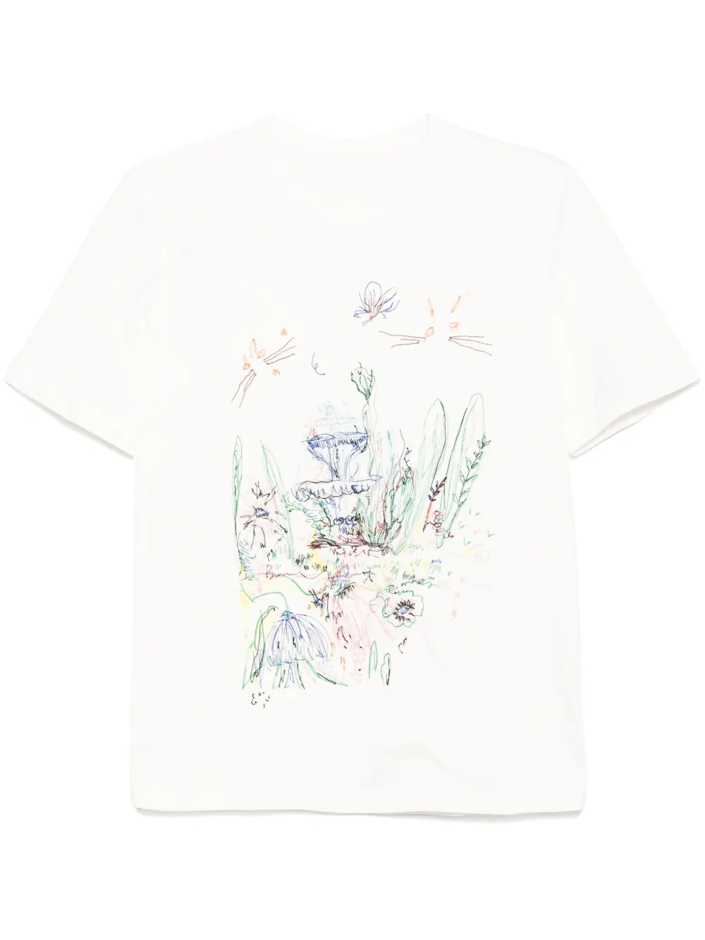 embroidered T-shirt