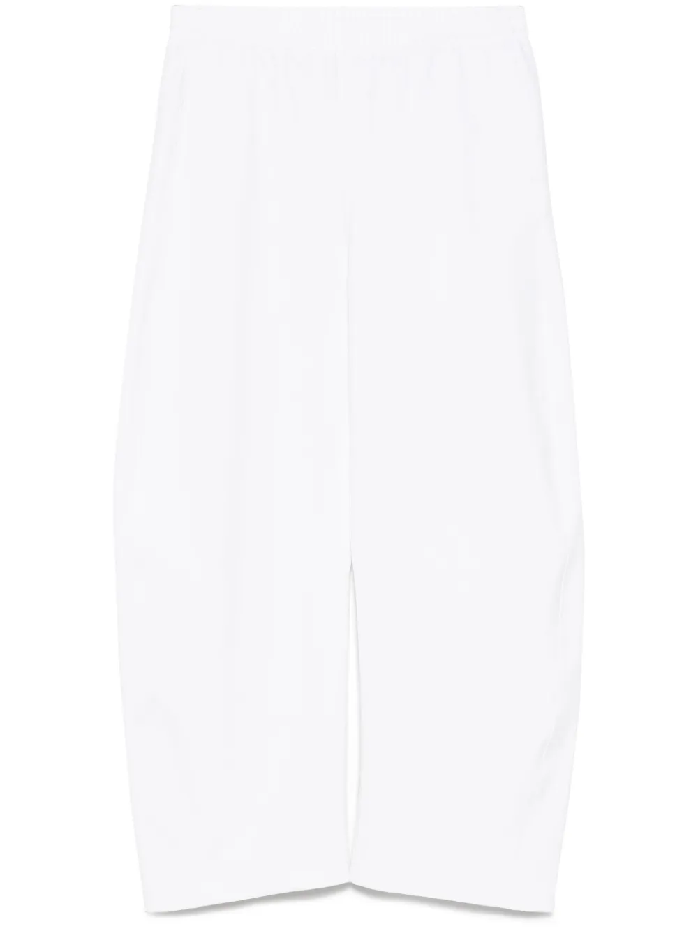 drawstring tapered trousers