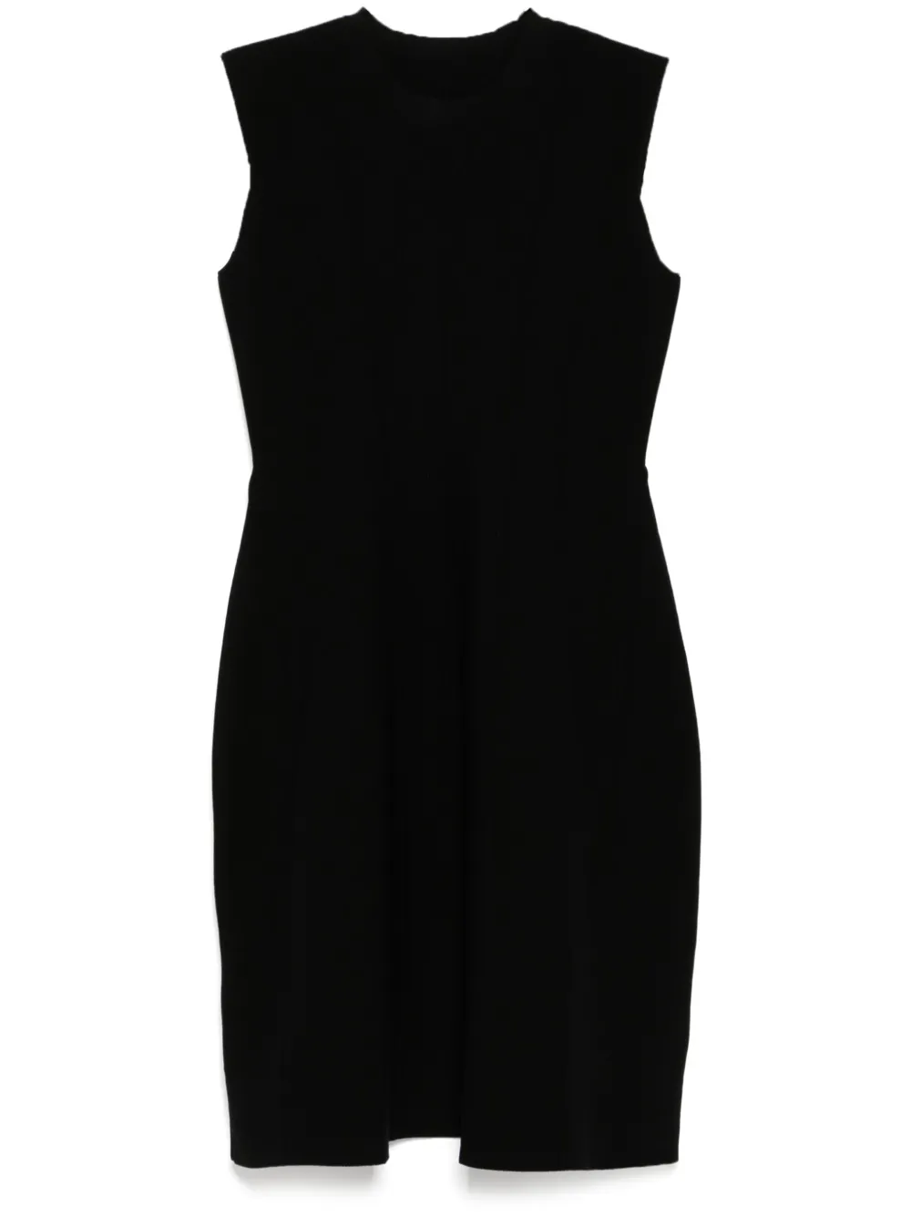 sleeveless x-type dress