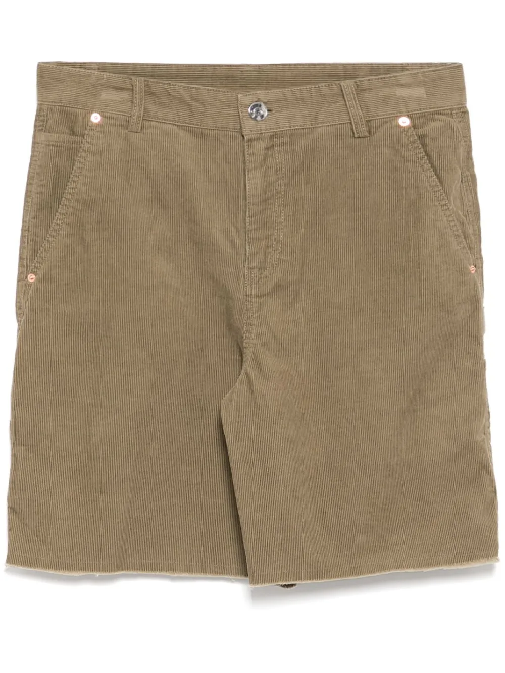 Frayed-edge short