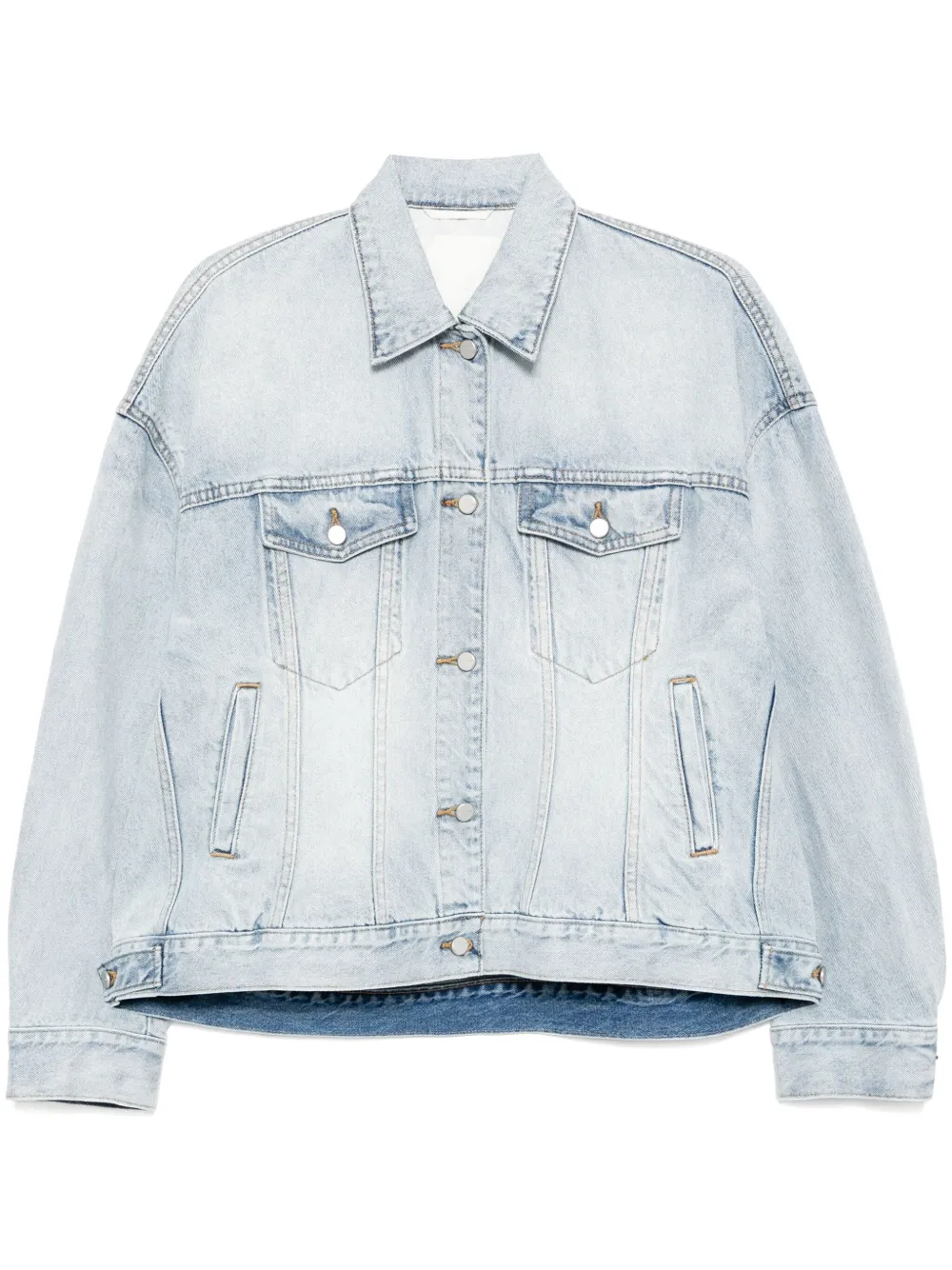 button-up denim jacket