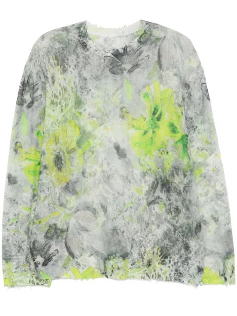 JNBY jacquard knitted top