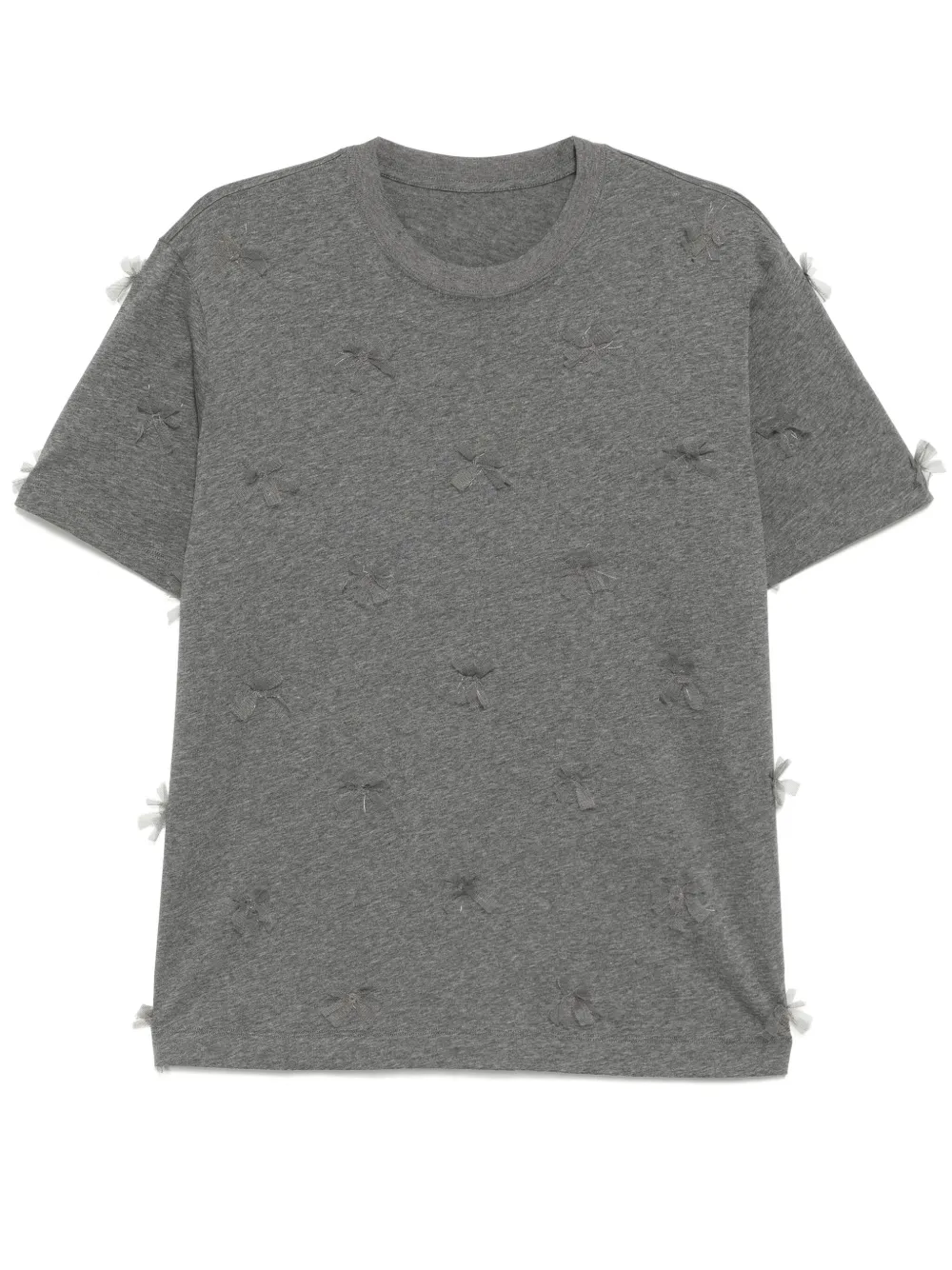 JNBY リボンディテール Tシャツ - グレー JNBY リボンディテール Tシャツ - グレー