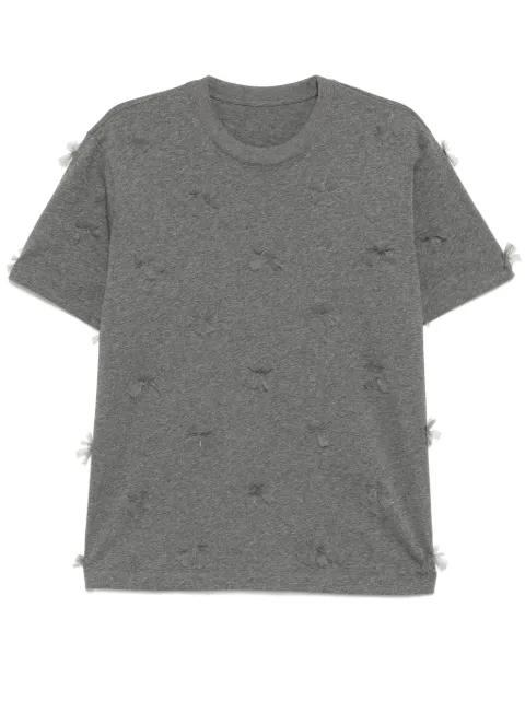 JNBY bow-embellished T-shirt