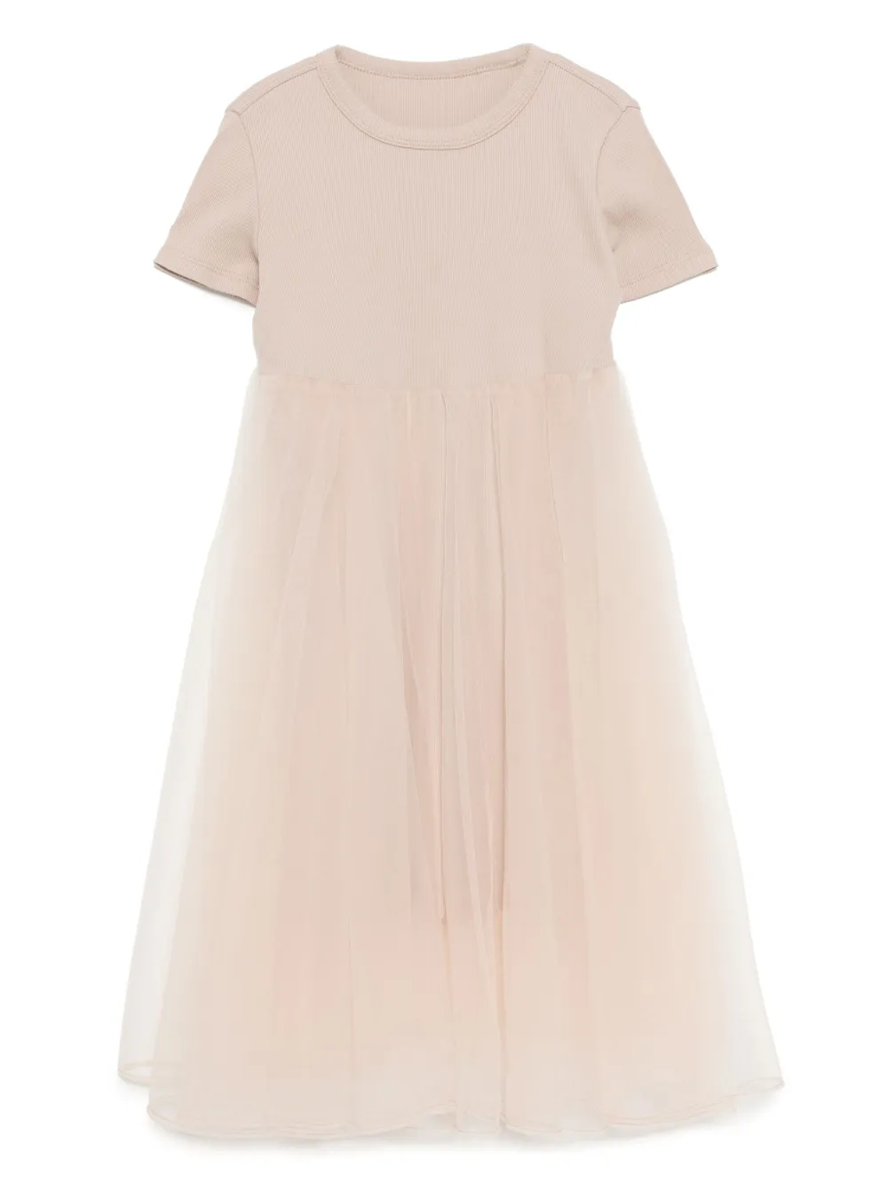Jnby by JNBY Geribbelde jurk Beige