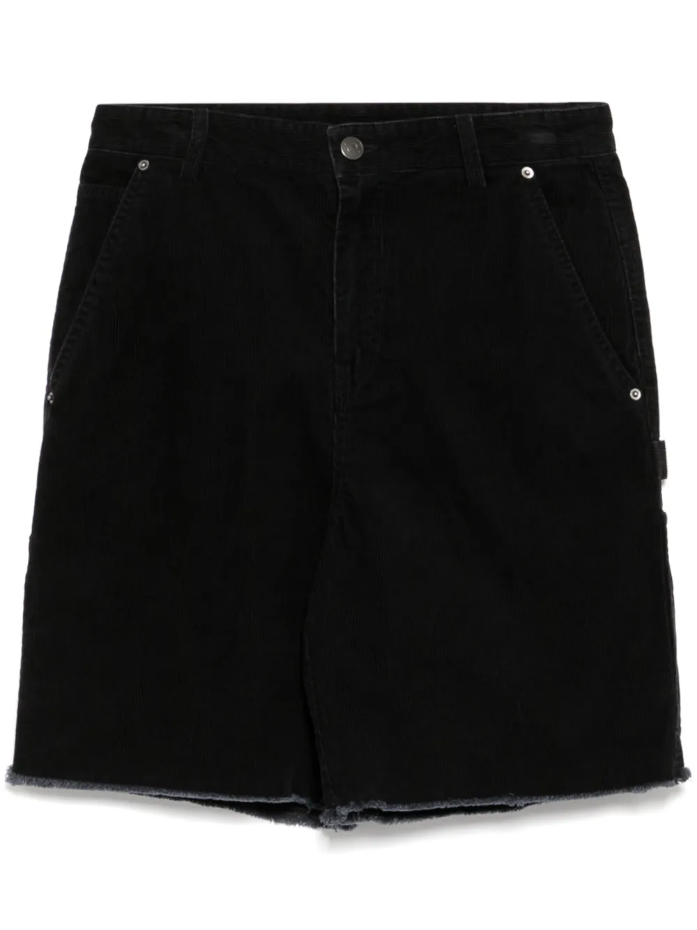 Frayed-edge short