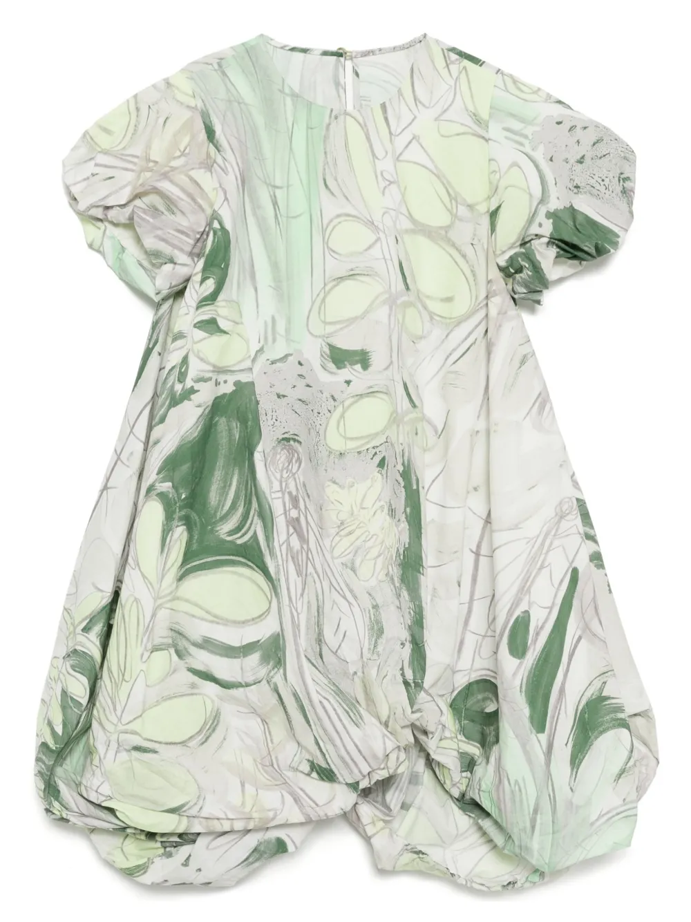 jnby by JNBY vestido con doabledillo asimétrico | verde | Image 1