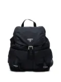 Prada Pre-Owned 2000s-2010s triangle-logo backpack - Black