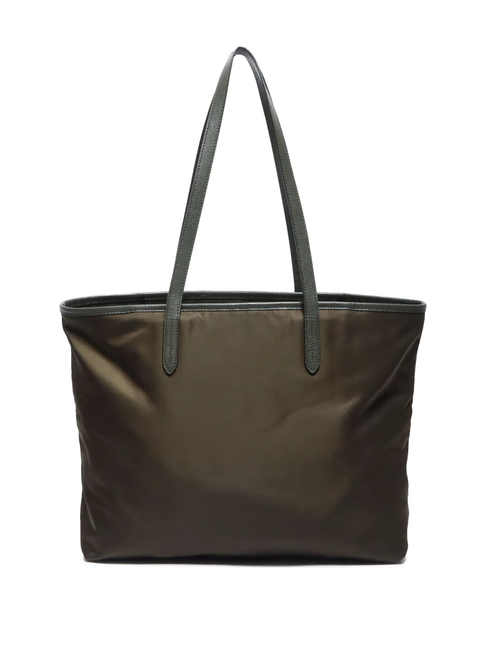 Prada Pre-Owned 2010s shopper met geborduurd logo - Groen