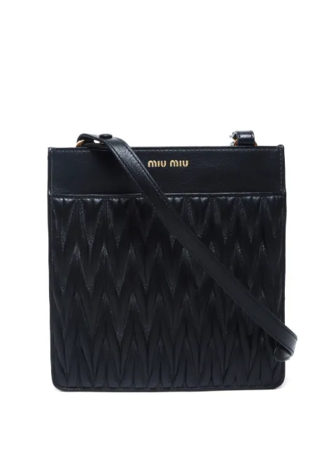 Miu Miu Pre-Owned 2010-2020s small matelassé shoulder bag