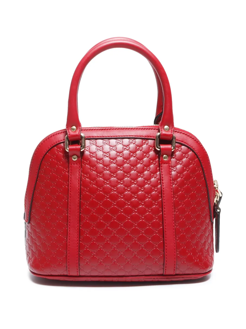 Gucci Pre-Owned 2000-2010s Micro Guccissima schoudertas - Rood