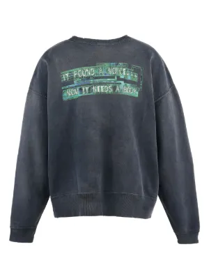 トップス SAINT Mxxxxxx 2021SS Logo Crewneck Sweat SM-YS1-0000-027_sivasdescalzo-