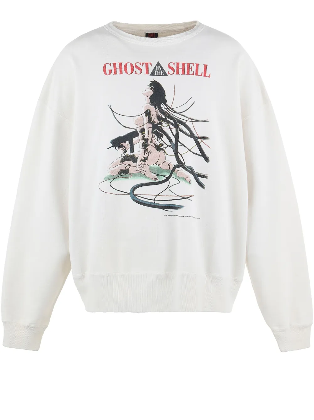 Saint Mxxxxxx Graphic-print Sweatshirt In White