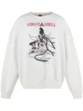 SAINT MXXXXXX graphic-print sweatshirt - White