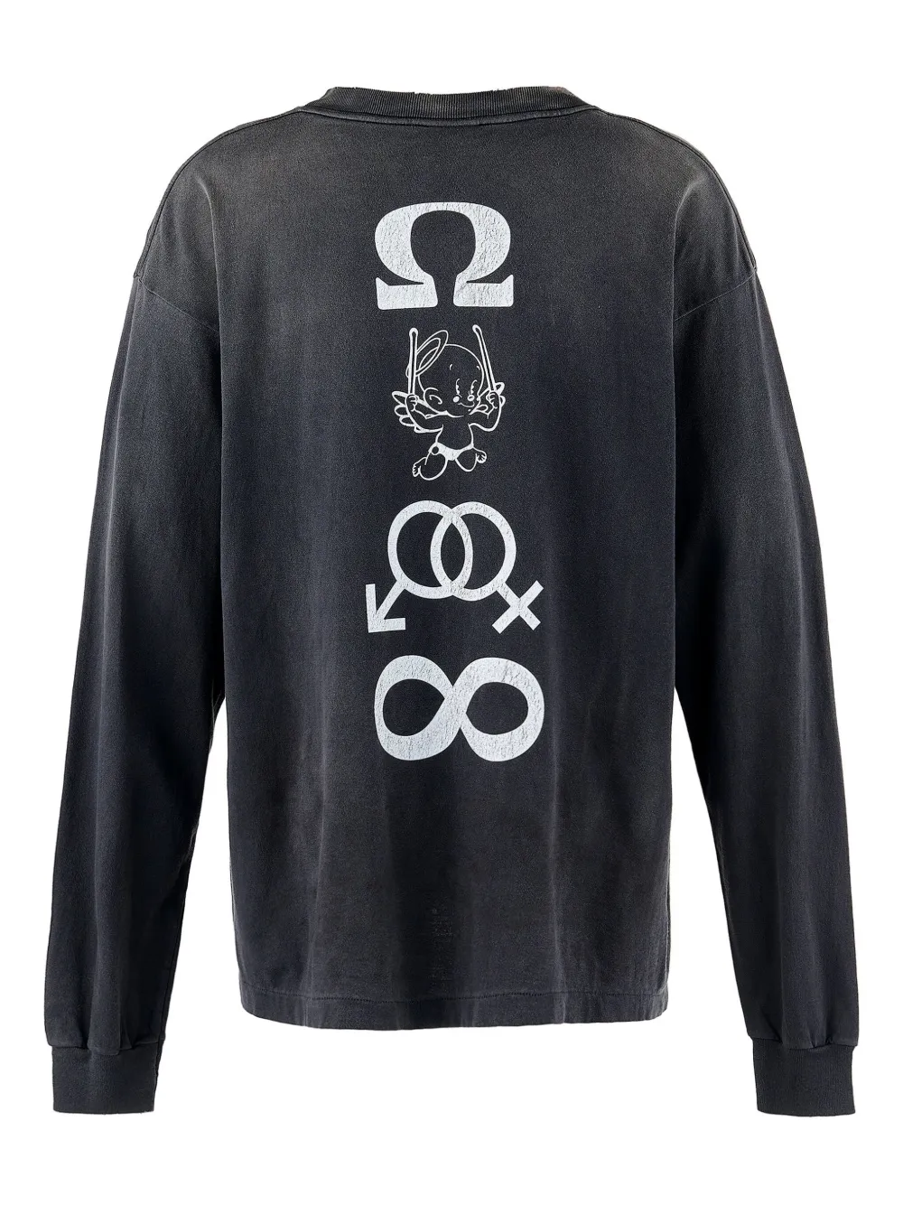 SAINT MXXXXXX Negative Matter sweatshirt - Zwart