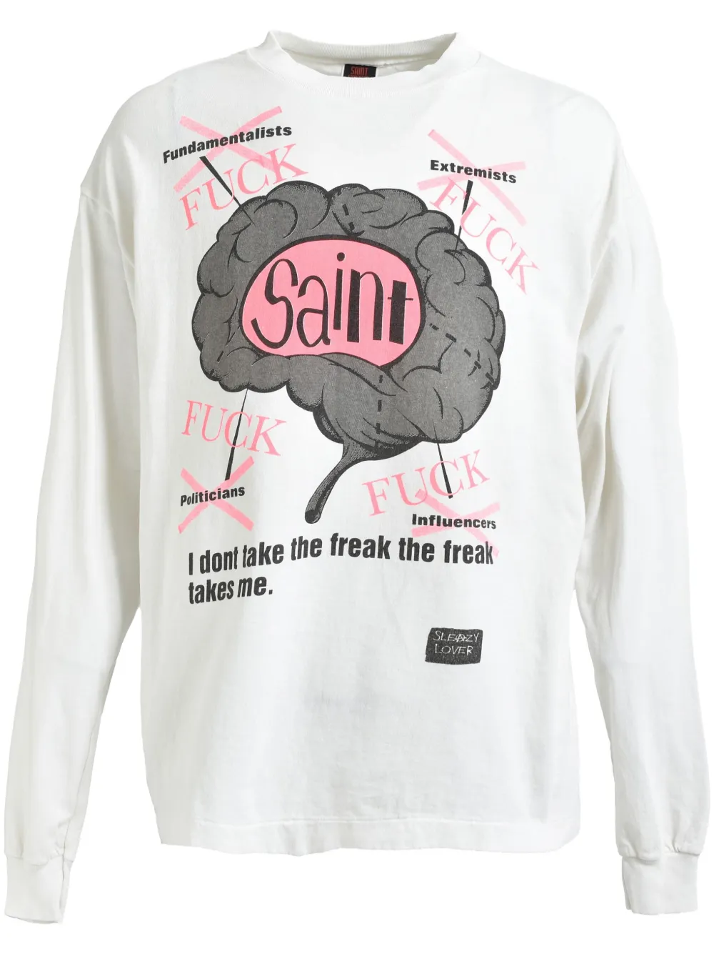 SAINT MXXXXXX sudadera con estampado gráfico | blanco | Image 1