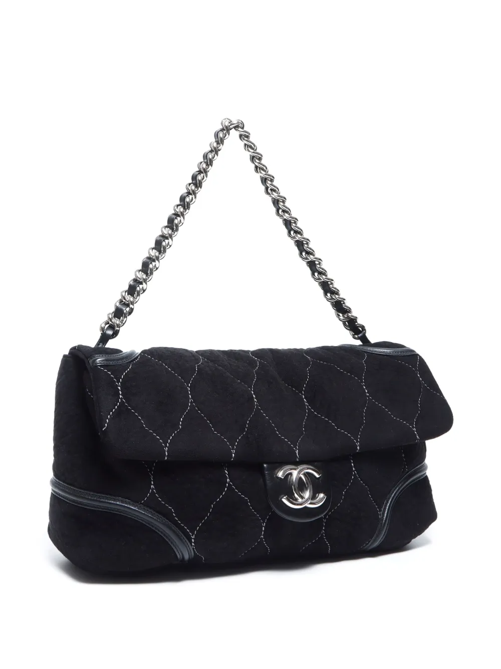 2008-2009 Suede Shoulder Bag