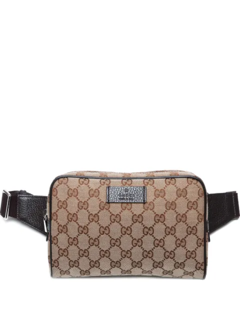 Gucci Pre-Owned cangurera con motivo GG 2010