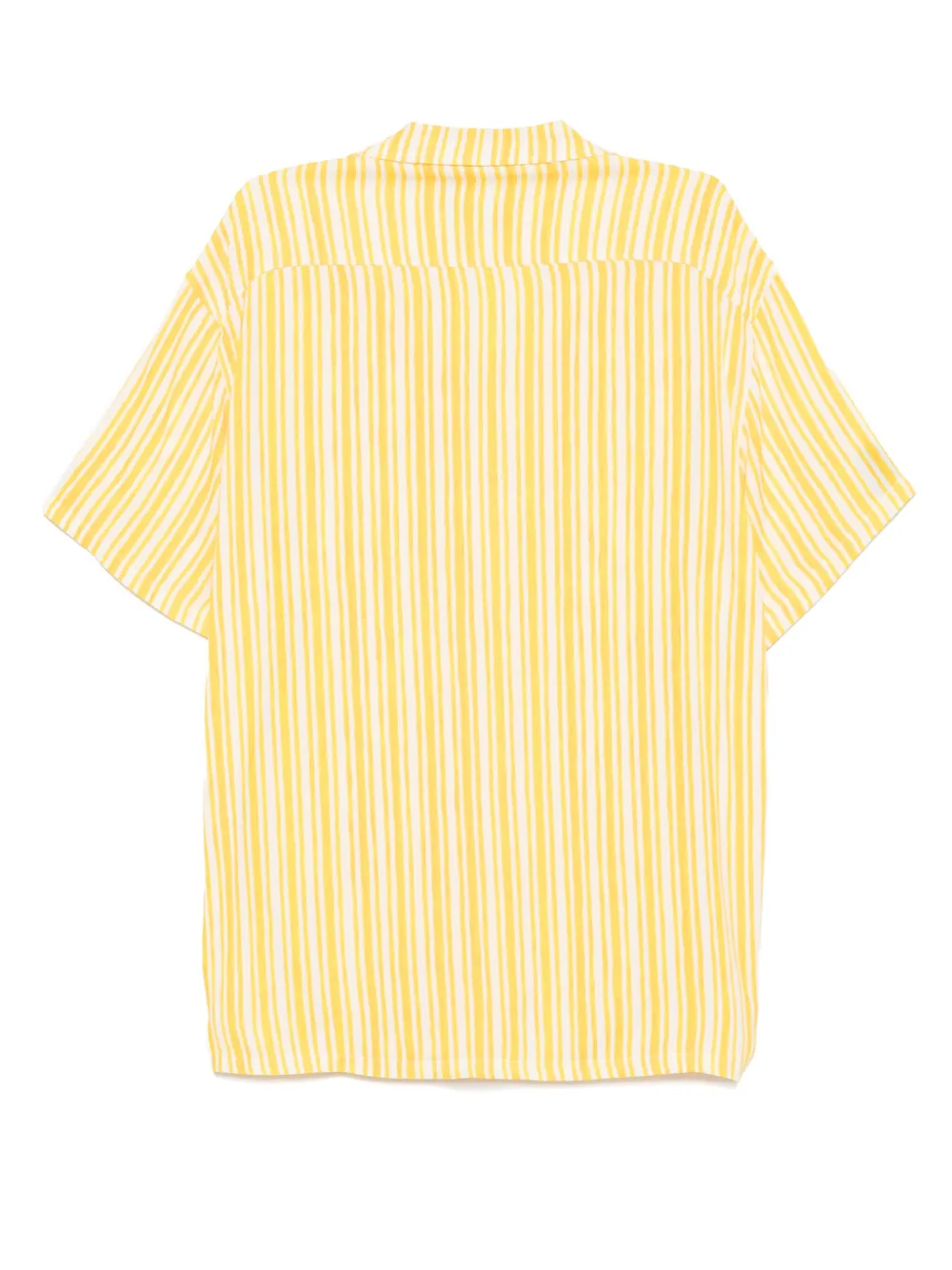 Arrels Barcelona Striped Shirt In Yellow