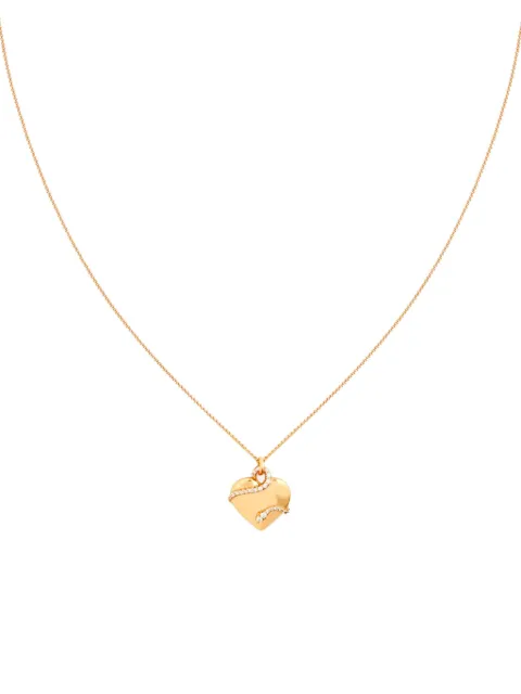 Astrid & Miyu heart-pendant necklace