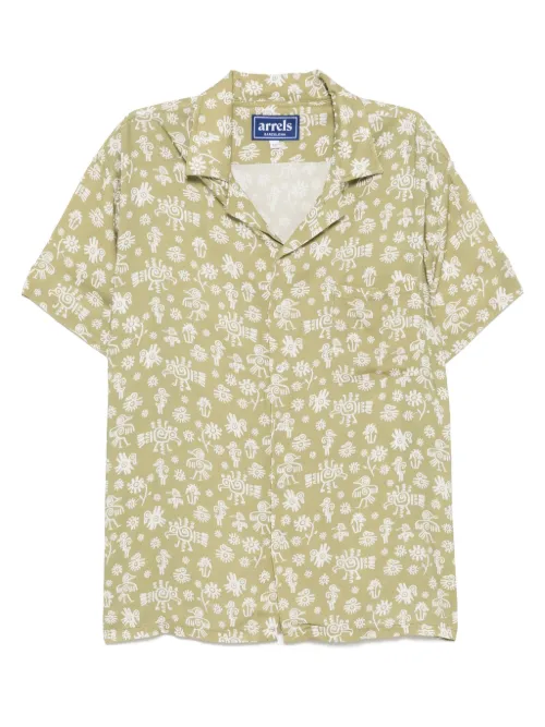 Blouse à imprimé peau de serpent - Arrels Barcelona - Modalova