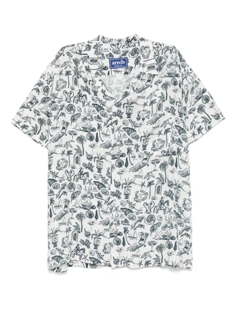 Arrels Barcelona graphic-print shirt