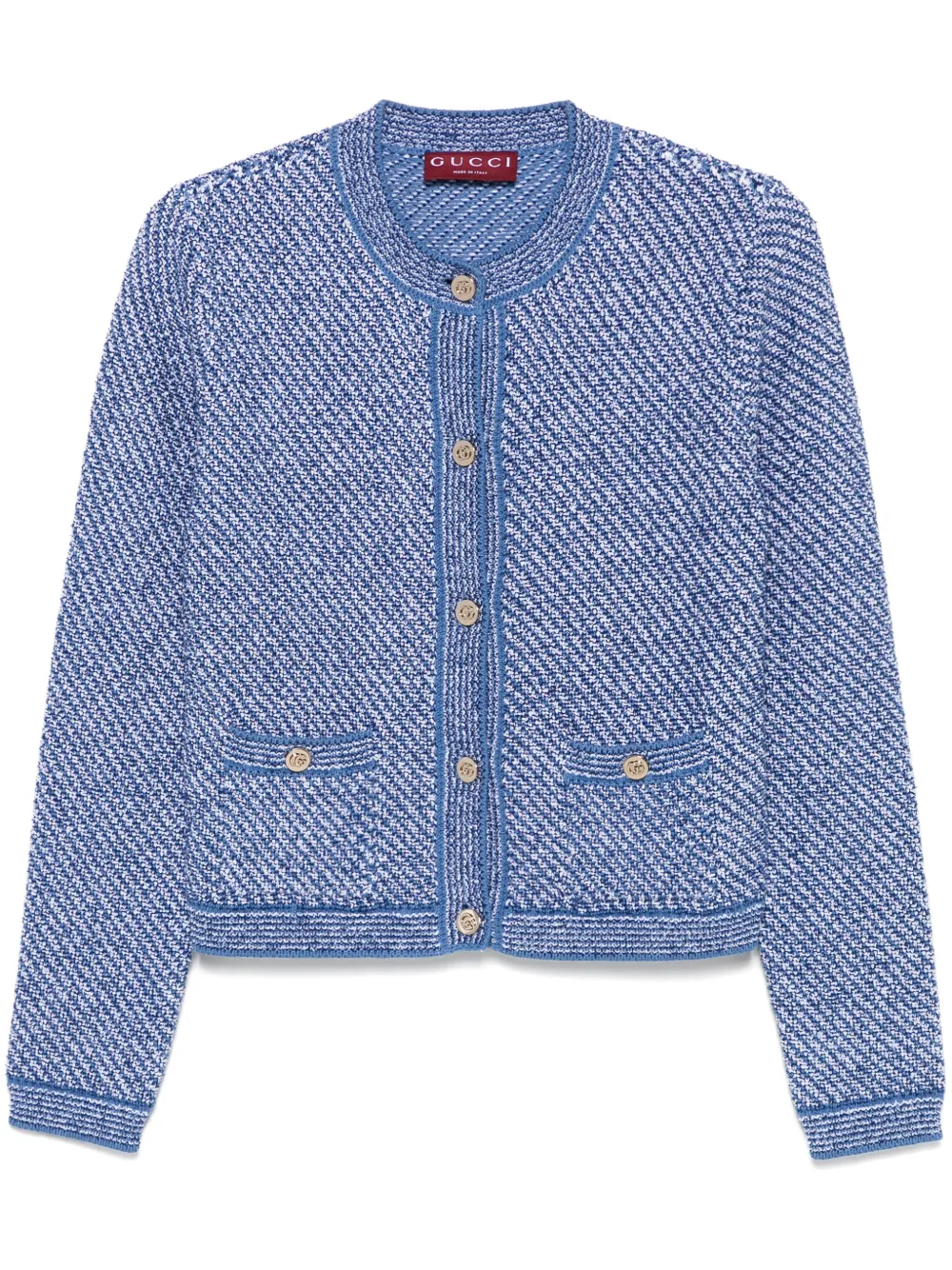 Gucci Vest met ronde hals Blauw