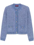 Gucci crew-neck cardigan - Blue
