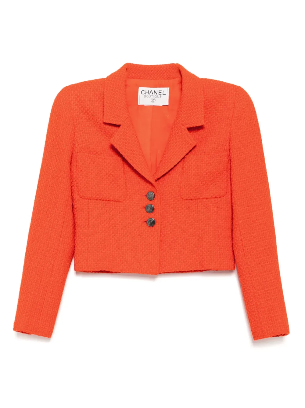 CHANEL Pre-Owned saco con botones 1990-2000 | naranja | Image 1